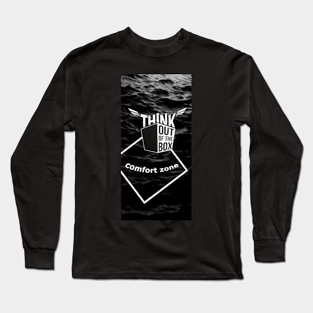 think out of the box Long Sleeve T-Shirt by semekadarso